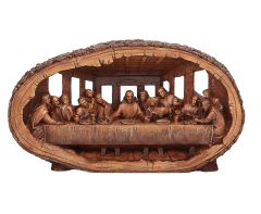 Carved Last Supper Figure