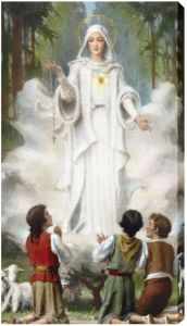 Our Lady of Fatima 10 x 18 Canvas Print