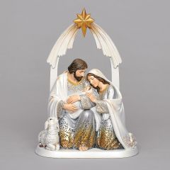 Holy Family Gold Ombre Figure