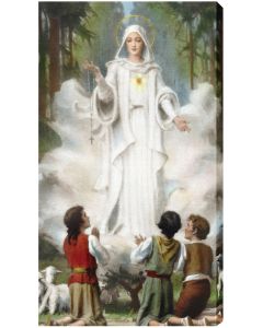 Our Lady of Fatima 10 x 18 Canvas Image
