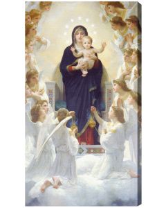 Queen of the Angels 10 x 18 Canvas Print 