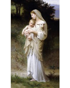 L'Innocence Deluxe Framed Canvas