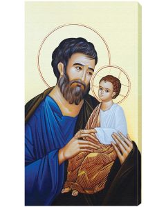 St. Joseph and the Child Jesus 10 x 18 Canvas Print