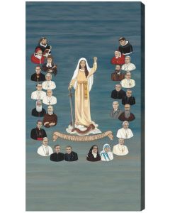 The 26 Champions of the Rosary 10 x 18 Canvas, Gallery Wrap